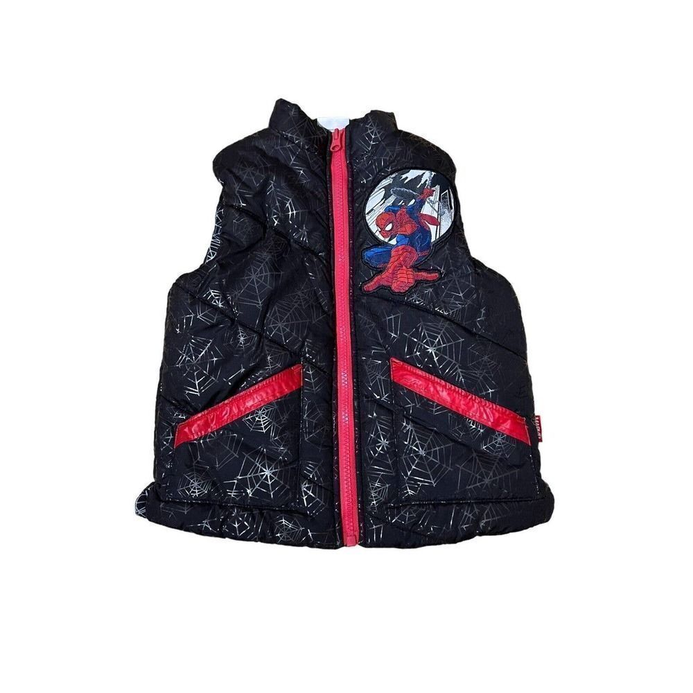 Disney Store Spider-Man Vest - Marvel Vest Zip Up